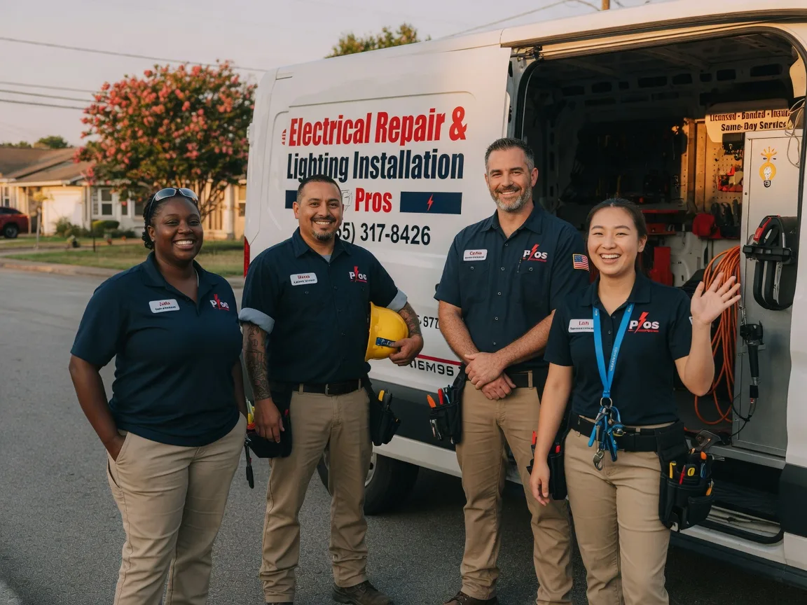 Licensed Electrician company in Huntington, TX